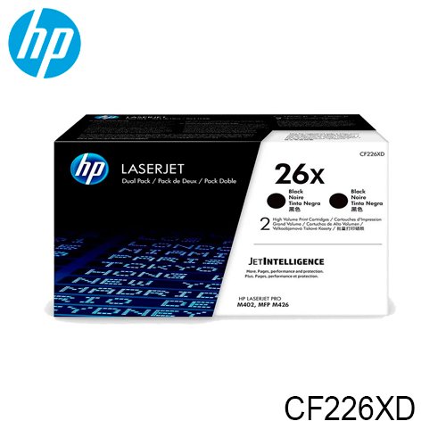 Toner HP 26XD Negro LaserJet Pro M402