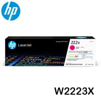 Toner HP 222X W2223X LJ M3303 Magenta 2500pgs