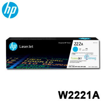 Toner Hp 222a CYAN Original Laserjet W2221a