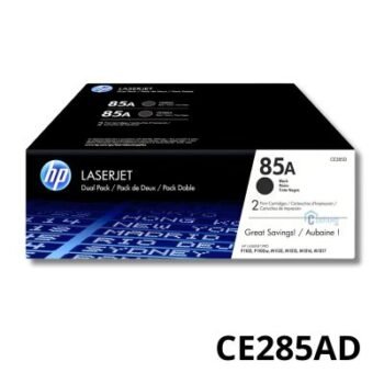 Toner Hp 85Ad Ce285Ad Negro Dual Pack