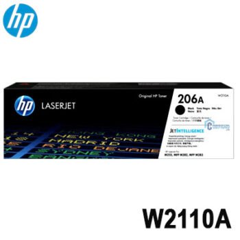 toner hp 206a w2110a negro 1350 paginas