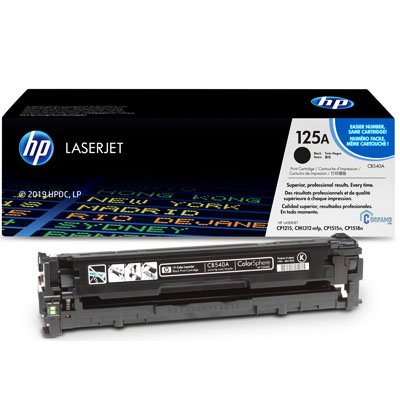 Tóner HP 125A CB540A Negro CP1215