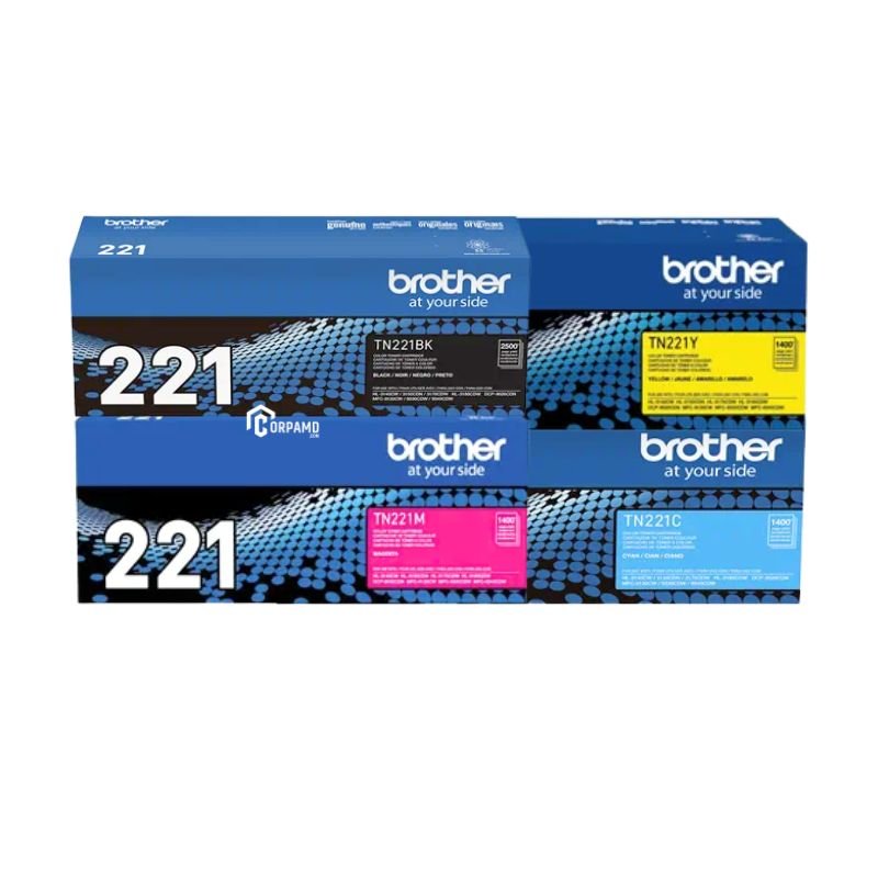 KIT TONER BROTHER TN-221 KIT TONER BROTHER TN-221